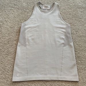 Athleta high neck tank; great for workouts or athleisure wear. Great condition!